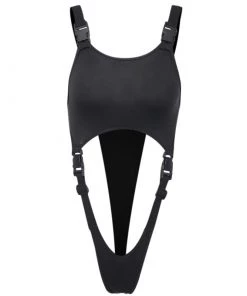 Own Saviour Buckle Cut Out Bodysuit Bodysuits