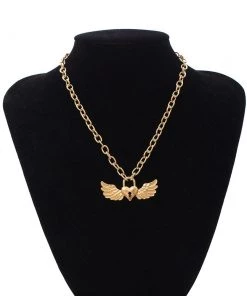 Own Saviour Angel Wings Lock Necklace