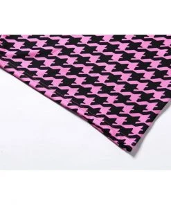 Own Saviour Dogtooth Gloved Dress Dresses + Sets