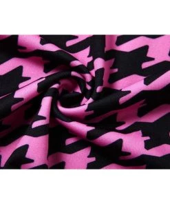 Own Saviour Dogtooth Gloved Dress Dresses + Sets