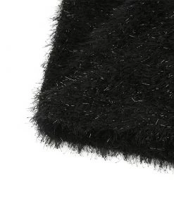 Own Saviour Glitter Feather Chain Crop Tees + Tops