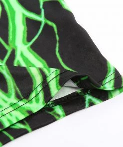 Own Saviour Neon Lightning Dress