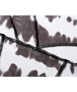 Own Saviour Tie Dye Backless Crop Tees + Tops