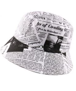 Own Saviour Accessories Newspaper Bucket Hat
