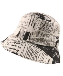 Own Saviour Accessories Newspaper Bucket Hat