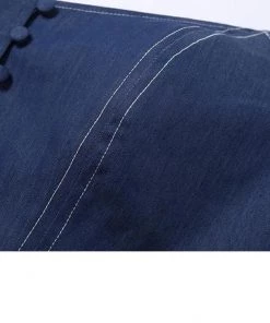 Own Saviour Denim-Look Crop