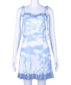 Own Saviour Cloud Ruffle Dress