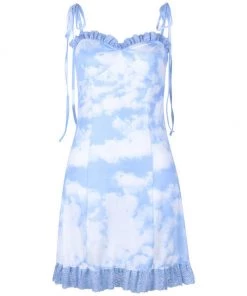 Own Saviour Cloud Ruffle Dress