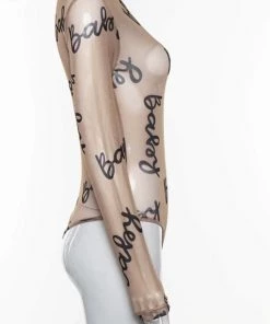 Own Saviour Baby Sheer Bodysuit