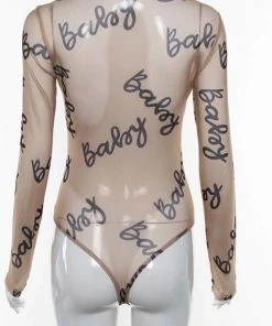 Own Saviour Baby Sheer Bodysuit
