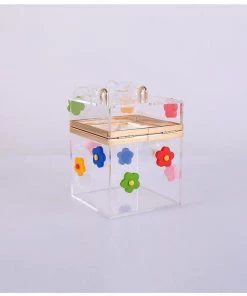 Own Saviour Bags Acrylic Flower Box Bag