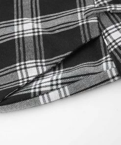 Own Saviour Black Plaid Pants