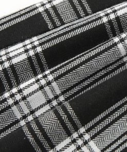 Own Saviour Black Plaid Pants