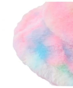 Own Saviour Accessories Furry Rainbow Bucket Hat