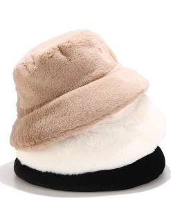 Own Saviour Accessories Faux Fur Bucket Hat