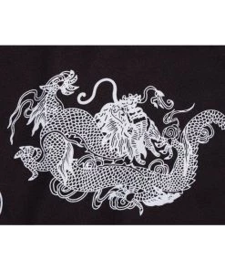 Own Saviour Dragon Split Mini Dress