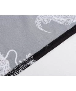 Own Saviour Dragon Split Mini Dress