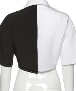 Own Saviour Monochrome Splice Shirt New In