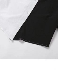 Own Saviour Monochrome Splice Shirt New In