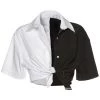 Own Saviour Monochrome Splice Shirt New In