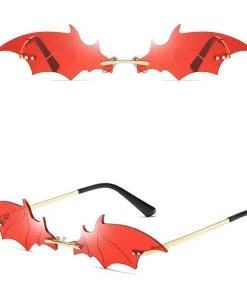 Own Saviour Black Frame Bat Shades