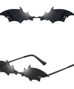 Own Saviour Black Frame Bat Shades