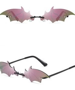 Own Saviour Black Frame Bat Shades