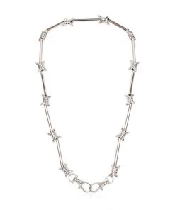 Own Saviour Barbed Wire Chain Necklace Accessories