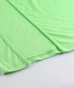 Own Saviour Neon Split Dress