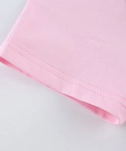 Own Saviour Strawberry Frilled Hem Top