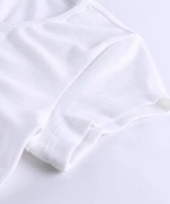 Own Saviour Tees + Tops Chain Bust Crop