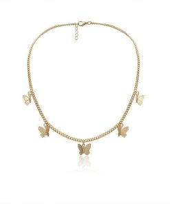 Own Saviour Butterfly Choker Necklace