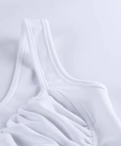 Own Saviour Ruched Bust Mini Dress