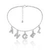 Own Saviour Angel Rhinestone Choker Necklace Accessories