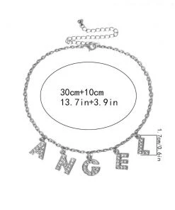 Own Saviour Angel Rhinestone Choker Necklace Accessories