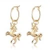 Own Saviour Unicorn Mini Hoop Earrings