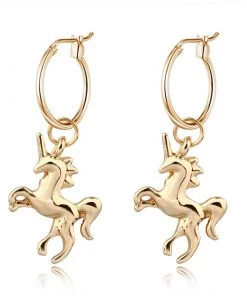 Own Saviour Unicorn Mini Hoop Earrings