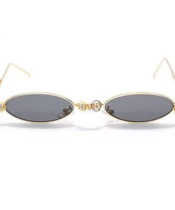 Own Saviour Rhinestone Oval Shades