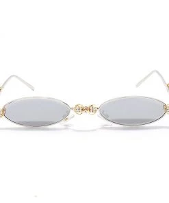 Own Saviour Rhinestone Oval Shades