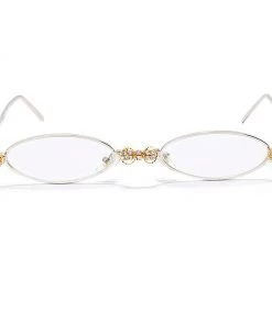 Own Saviour Rhinestone Oval Shades