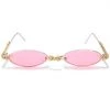 Own Saviour Rhinestone Oval Shades
