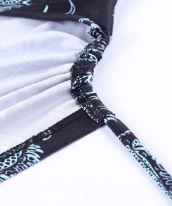 Own Saviour Backless Dragon Lace Up Crop Tees + Tops