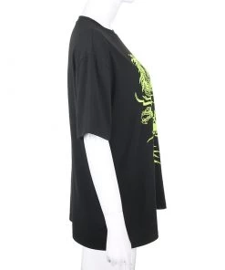 Own Saviour Tees + Tops White Oversize Dragon Tee