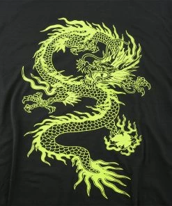 Own Saviour Tees + Tops White Oversize Dragon Tee