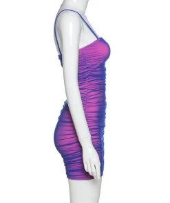 Own Saviour Pink Purple Holo Dress New In