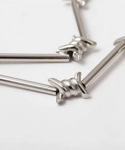Own Saviour Barbed Wire Chain Necklace Accessories