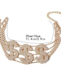 Own Saviour Accessories Dollar Sign Choker