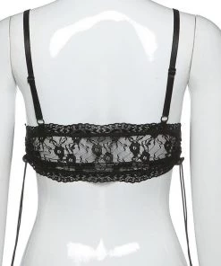 Own Saviour Lace Point Tank Crop