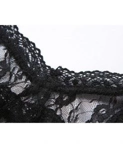 Own Saviour Lace Point Tank Crop