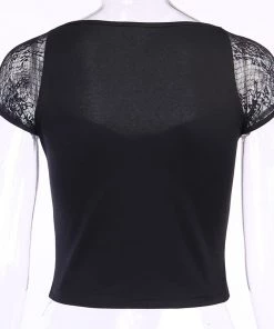 Own Saviour Lace Corset Tee Tees + Tops